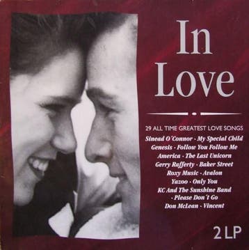 Various - In Love - 29 All Time Greatest Love Songs (2xLP,, Ophalen of Verzenden, Gebruikt