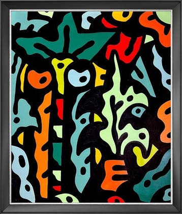 Nuno Barbedo (1983) - Step into nature (XL Size Painting)