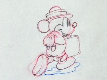 Walt Disney - Mickey Mouse-productie-tekening (1939) -, Nieuw