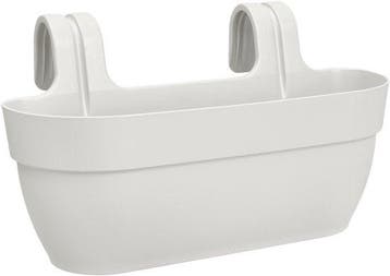 Elho Vibia Campana Easy Hanger L46 Balkonbak Zijdewit, Nieuw