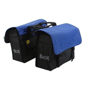 Beck Fietstas Classic Summer Stylo Blauw, Verzenden, Nieuw