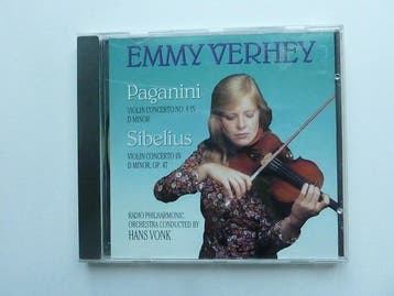 Emmy Verhey - Paganini, Sibelius / Hans Vonk, Ophalen of Verzenden, Zo goed als nieuw