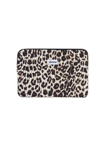 Goudlief Gimme leopard laptop case - 13 inches (Laptoptas), Computers en Software, Verzenden, Nieuw, Overige merken