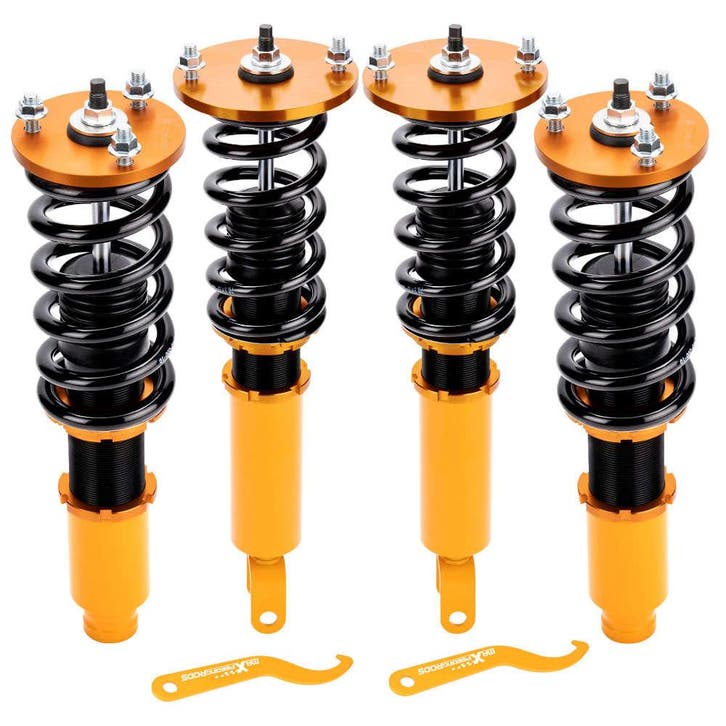 Honda Accord 90-97 Schokdempers Struts In hoogte verstelb..., Auto-onderdelen, Ophanging en Onderstel, Nieuw, Honda, Verzenden