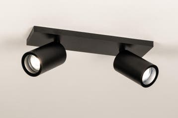 Rietveld Spots - Zwart - Metaal, Aluminium, Verzenden, Nieuw