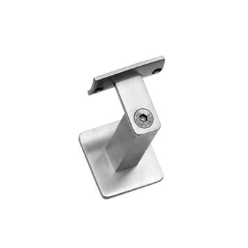 Intersteel Leuninghouder zwaar vierkant hol zadel - RVS, Verzenden, Nieuw