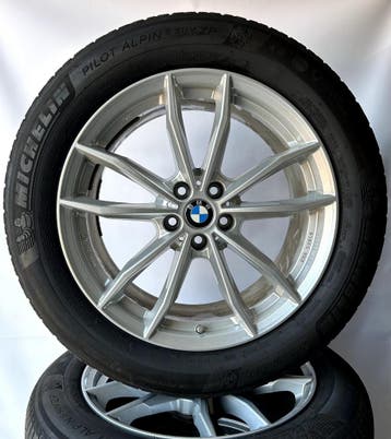BMW X5 G05 | X12X 19 inch Velgen + Winterbanden, 19 inch, Gebruikt, 265 mm, Banden en Velgen