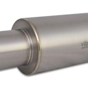 Vibrant Titanium Muffler w/Straight Cut Natural Tip 3in., Auto-onderdelen, Ophalen of Verzenden, Nieuw