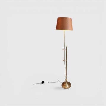 Staande lamp - Messing - Hollywood Regency-stijl