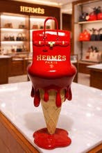 GF Exclusives - Hermès Birkin Bag Ice Cream Artwork By: GF, Antiek en Kunst