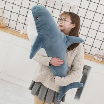 Grote Zachte Knuffel Haai Pluche Speelgoed 140cm - Leuk Cade, Dieren en Toebehoren
