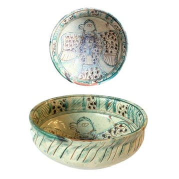 Unknown artist - Tafelservies voor 6 - Chroom, Antiek en Kunst