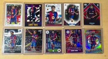 2023/24 Topps Merlin, Chrome UEFA, Topps Lamine Yamal, Nieuw
