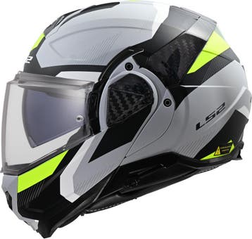 LS2 FF910 Advant II Triple Licht Grijs Systeemhelm, Systeemhelm, 3XL of groter, Nieuw met kaartje, Overige merken