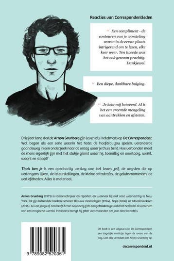 Thuis ben je 9789082520361 Arnon Grunberg, Verzenden, Zo goed als nieuw, Arnon Grunberg