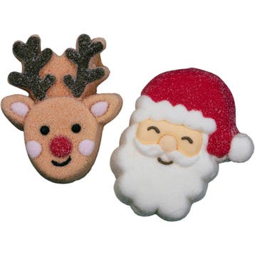PME Marshmallow Kerstman en Rudolph 12st., Verzenden, Nieuw