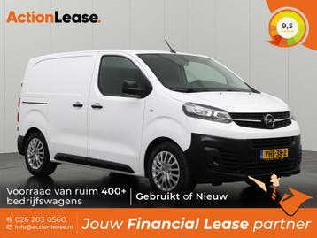Opel Vivaro Bestelbus L1 H1 2020 Diesel Handgeschakeld, Vivaro, Zwart, Wit, Nieuw