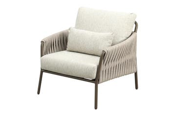 SUNS Fiavè rope loungestoel - Bronze, Verzenden, Nieuw, Overige materialen