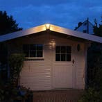 Solar wandlamp Oslo warm wit LED licht met bewegingssensor, Overige materialen, Verzenden, Minder dan 50 watt, Nieuw