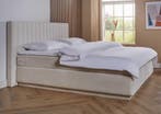 Boxspring met opbergruimte Sicilië 160 200 Beige, Huis en Inrichting, Slaapkamer | Boxsprings, Verzenden, Beige, 200 cm, Modern