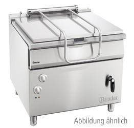 Gas kantelbare braadpan | 50 liter | B 800 x D 700 x H 85..., Verzenden, Nieuw in verpakking