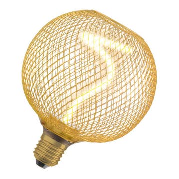 Osram LED Decor E27 3.5W 170lm 1800K Globe Goud | Dimbaar, Ophalen of Verzenden, Nieuw