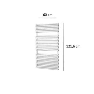 Designradiator Plieger Florian Dubbel 980 Watt Vier, Ophalen of Verzenden, Nieuw