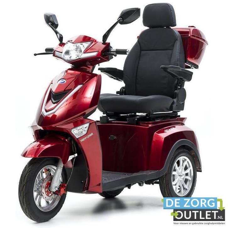 Nipponia 2 Fast scootmobiel (3 wiel Scootmobiel), Diversen, Brommobielen en Scootmobielen, Nieuw, Overige merken, 16 km/u of meer