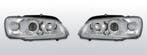 Koplampen Angel Eyes | Peugeot 106 1996-2003 | chroom, Auto-onderdelen, Verlichting, Verzenden, Nieuw, Peugeot