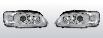 Koplampen Angel Eyes | geschikt voor Peugeot 106 1996-2003 |, Auto-onderdelen, Verzenden, Nieuw, Peugeot