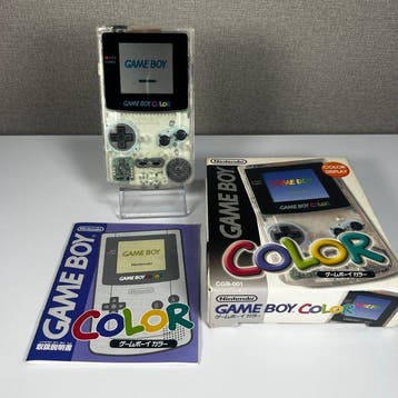 Nintendo - Gameboy Color - Game Boy Color Clear (CGB-001), Nieuw