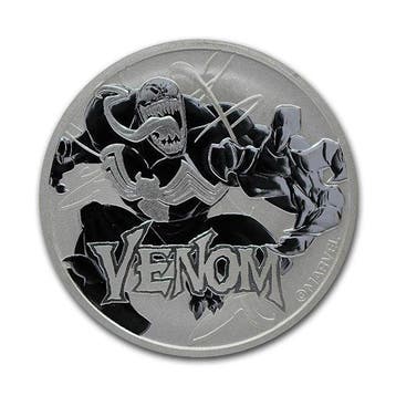 Tuvalu. 1 Dollar 2020 1 oz $1 Australian Silver Marvel Venom