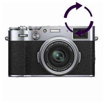 Fujifilm FinePix X100V compact camera Zilver - Tweedehands, Verzenden, Gebruikt, Fujifilm