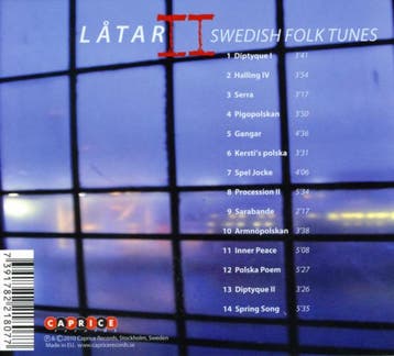 cd - johan hedin &amp; gunnar idenstam - LATAR II (nieuw), Verzenden, Zo goed als nieuw