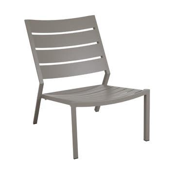 *WOONWINKEL* Brafab Delia Loungestoel Buiten Khaki, Verzenden, Nieuw