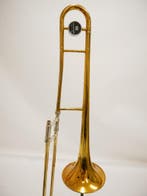 Gebruikte Trombone King Model 606 Tempo ML bore, Ophalen of Verzenden, Gebruikt, Tenor, Met koffer