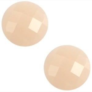 2 x Basic cabochon 10mm Light rose peach opal, Ophalen of Verzenden, Nieuw, Overige typen