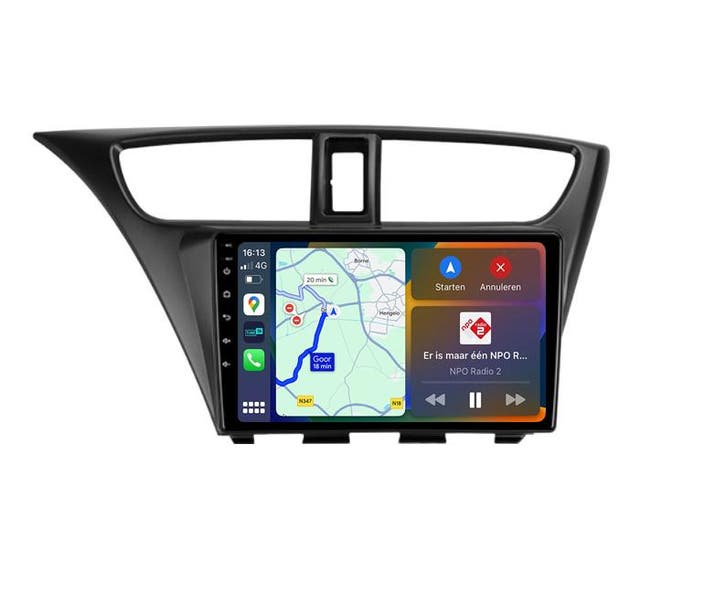 Android navigatie radio Honda Civic 2012-2017, Android O..., Auto diversen, Autoradio's
