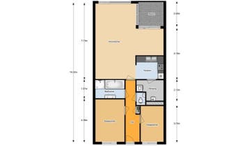Te Huur 3 Kamer Appartement Manis Krijgsmanhof In Den Bosch, Den Bosch, Noord-Brabant, Direct bij eigenaar, Appartement