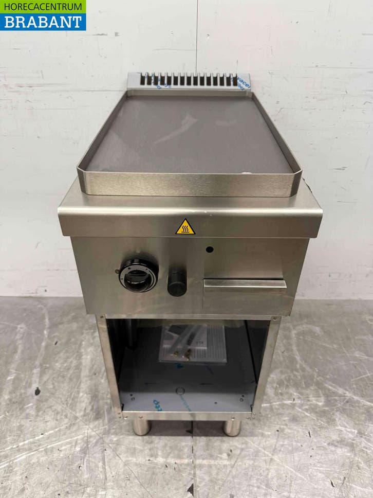 MBM RVS Bakplaat Grillplaat 40 cm GAS Horeca, Zakelijke goederen, Horeca | Keukenapparatuur, Nieuw zonder verpakking, Ophalen of Verzenden
