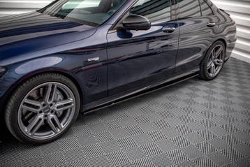 Side Skirts Diffusers Mercedes-AMG C 43 / AMG-Line W205, Verzenden, Nieuw