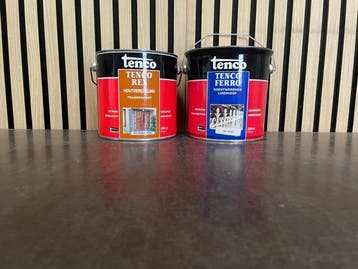 Veiling - Tenco Rex Houtveredeling 2,5L + Tenco Ferro IJzerv, Nieuw