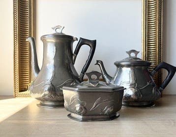 Orivit - Koffie- en theeservies (3) - Tin - Orivit,