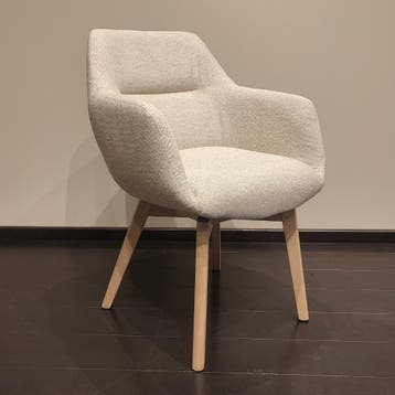 TOPPRIJS!! Eetkamerstoel Fika | Japandi | Eiken frame, Huis en Inrichting, Ophalen of Verzenden, Nieuw, Hout, Japandi
