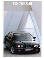 1989 BMW 7 SERIE BROCHURE NEDERLANDS, Boeken, Catalogussen en Folders, Ophalen of Verzenden, Nieuw