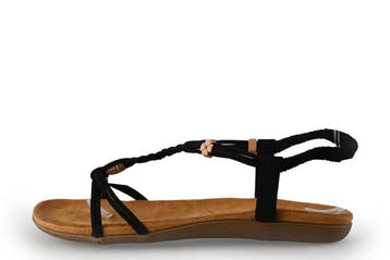 DSTRCT Sandalen in maat 41 Zwart, Verzenden, Zwart, DSTRCT, Sandalen of Muiltjes