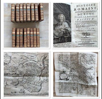 Rollin - Histoire Romaine - 1782