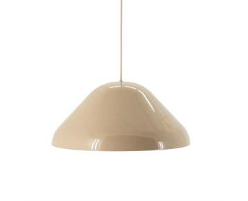 Pendant lamp Puro small - taupe | BY-BOO, Ophalen of Verzenden, Nieuw