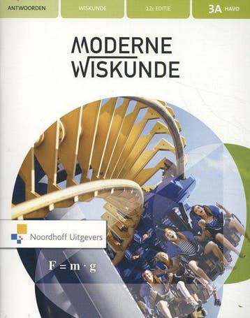 9789001883171 Moderne Wiskunde 3A Havo Antwoorden, Boeken, Verzenden, Zo goed als nieuw, Emile van der Eijk