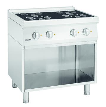 Fornuis | Elektrisch | Keramisch | 4 Kookplaten | 4x 2.3kW |, Verzenden, Nieuw in verpakking